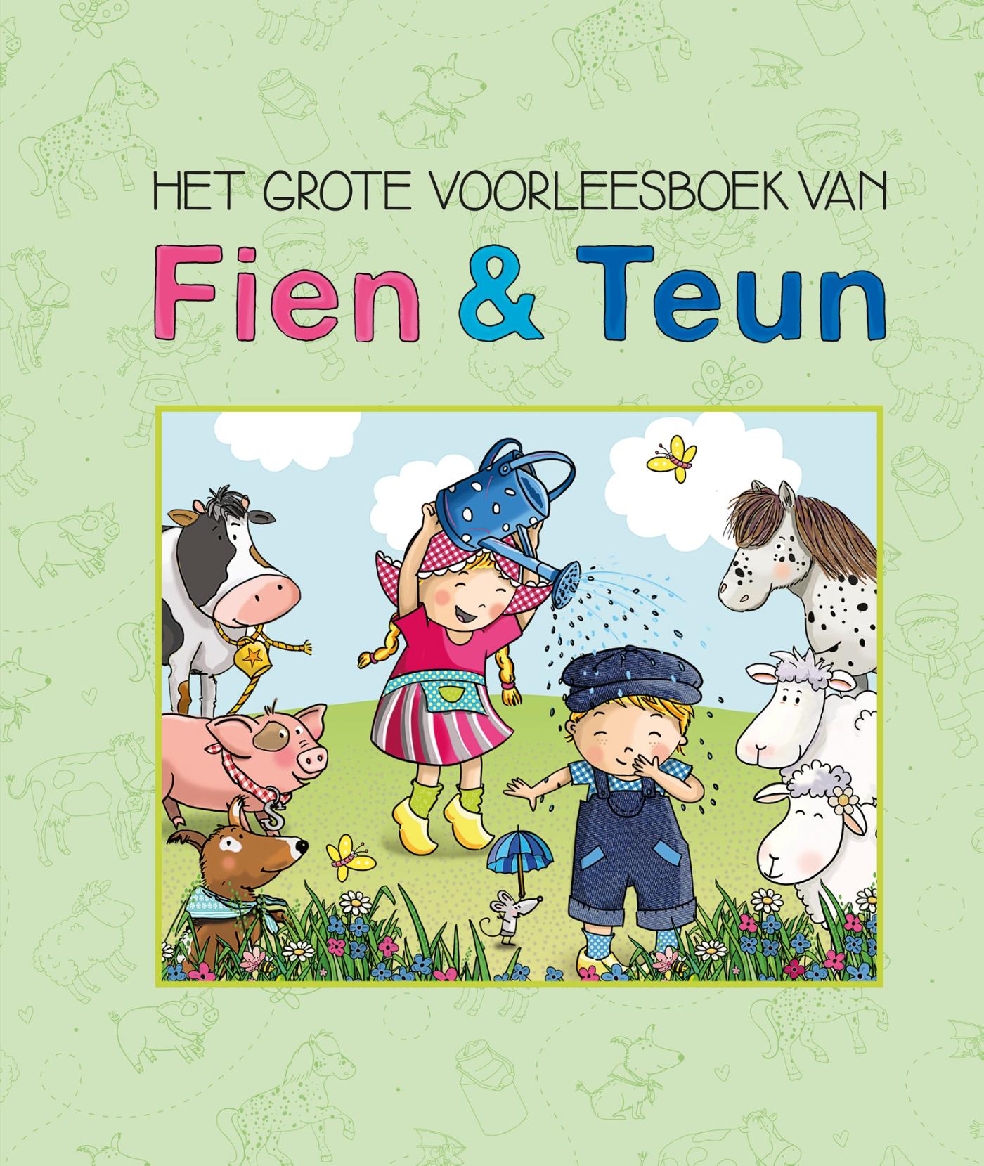 Omslag van Het grote voorleesboek van Fien & Teun
