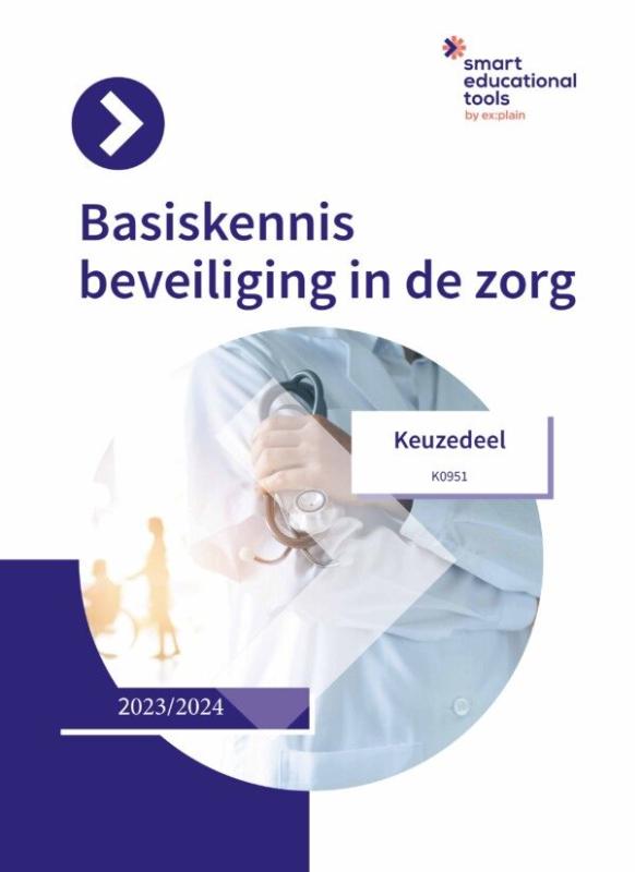Omslag van Keuzedeel Basiskennis Beveiliging in de zorg