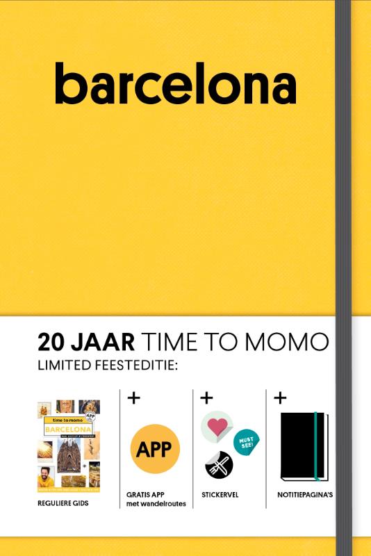 Omslag van Barcelona TTM ltd feesteditie 20 jaar