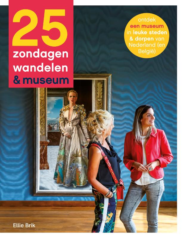 Omslag van 25 zondagen wandelen & museum