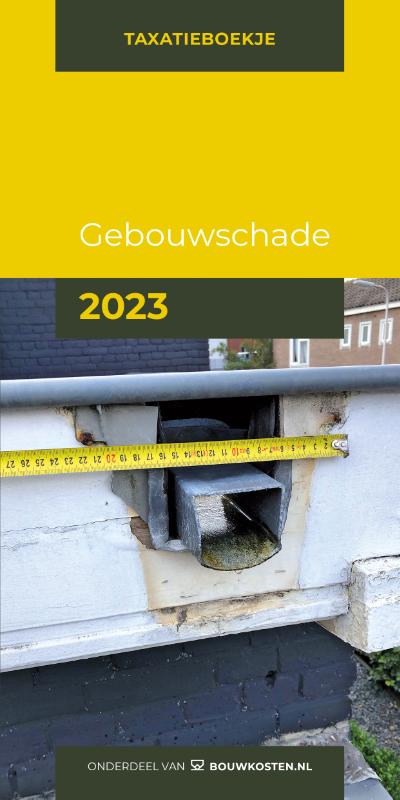 Omslag van Gebouwschadeboekje 2023