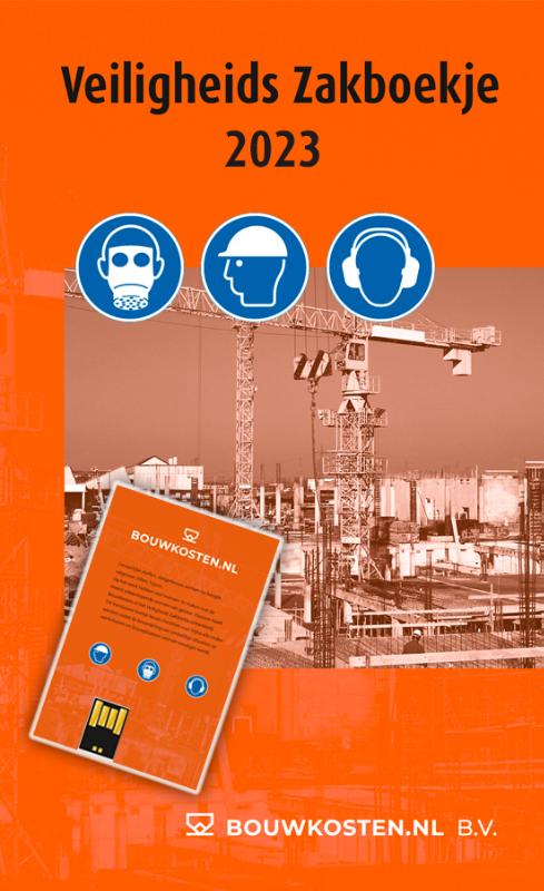 Omslag van Veiligheids Zakboekje 2023 incl. e-boek op USB