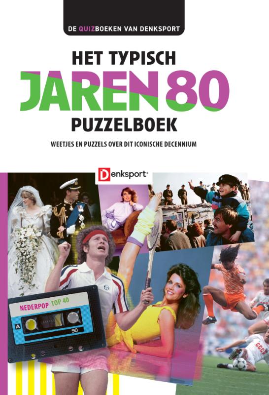 Omslag van Het Typisch Jaren 80 Puzzelboek