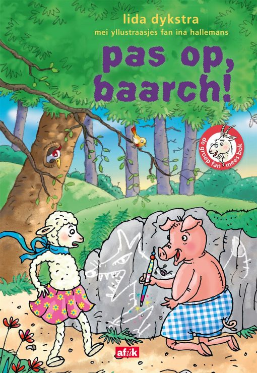 Omslag van pas op, baarch!