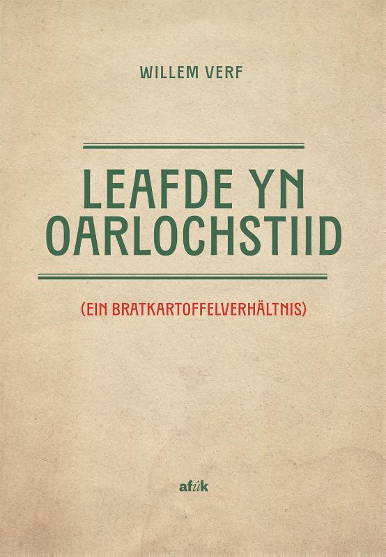 Omslag van Leafde yn oarlochstiid