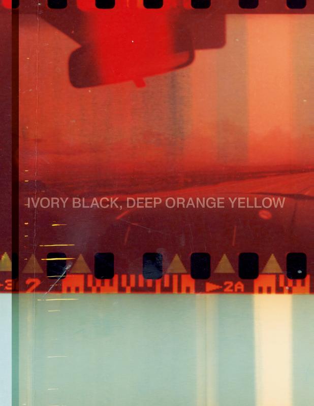 Omslag van Ivory Black, Deep Orange Yellow