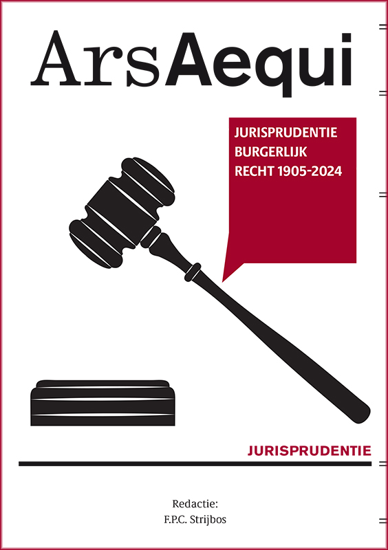 Omslag van Jurisprudentie Burgerlijk recht 1905-2024