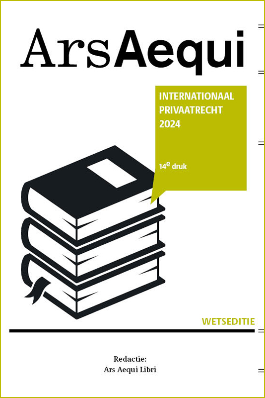 Omslag van Internationaal Privaatrecht 2024