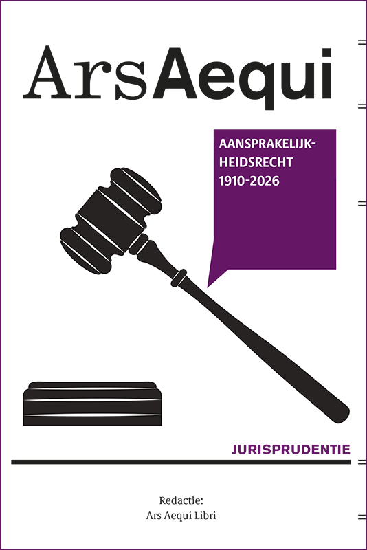Omslag van Jurisprudentie Aansprakelijkheidsrecht 1910-2026