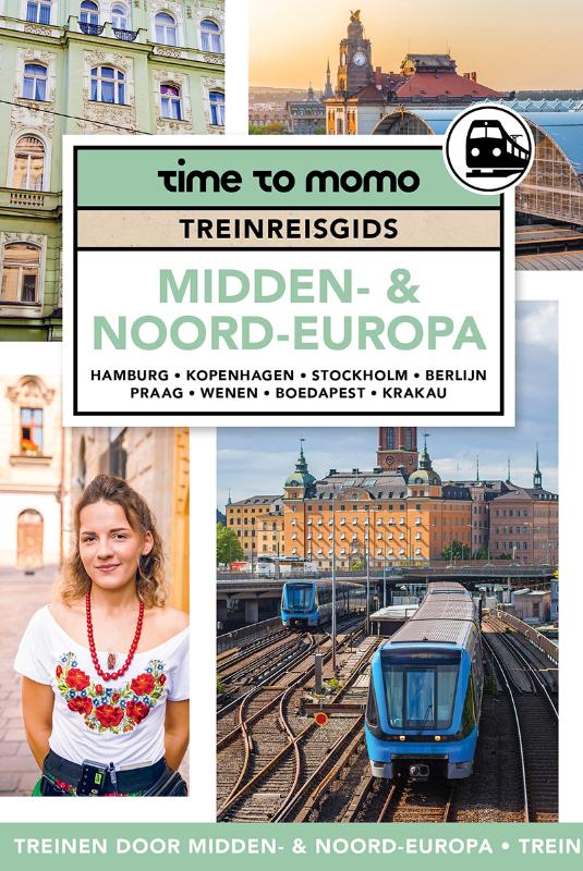 Omslag van Treinreisgids Midden- & Noord-Europa