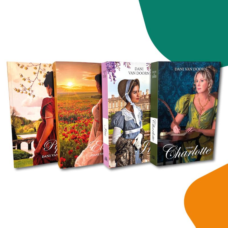 Omslag van Tussen Londen en Surrey - Complete serie - Regency romans