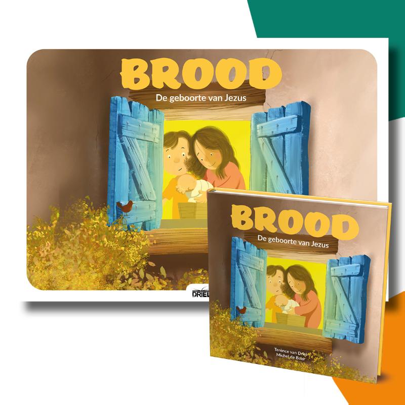 Omslag van Brood - kamishibai vertelplaten + boek