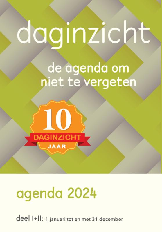 Omslag van Daginzicht Agenda 2024