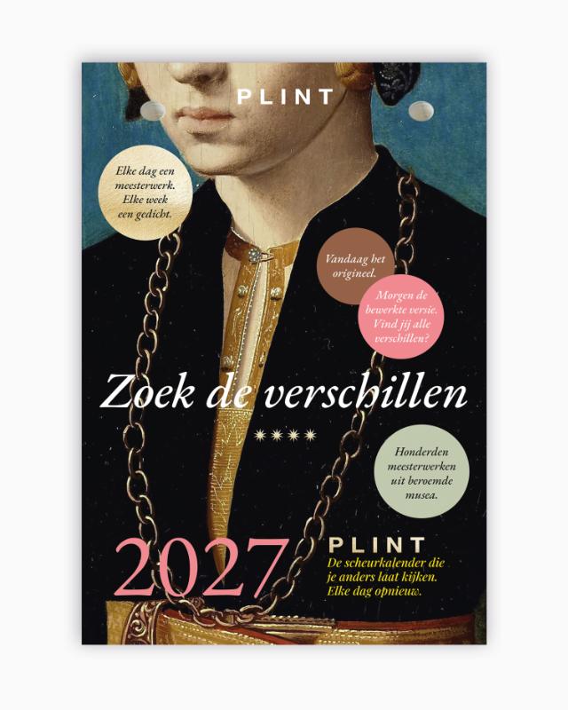 Omslag van Plint scheurkalender 2027