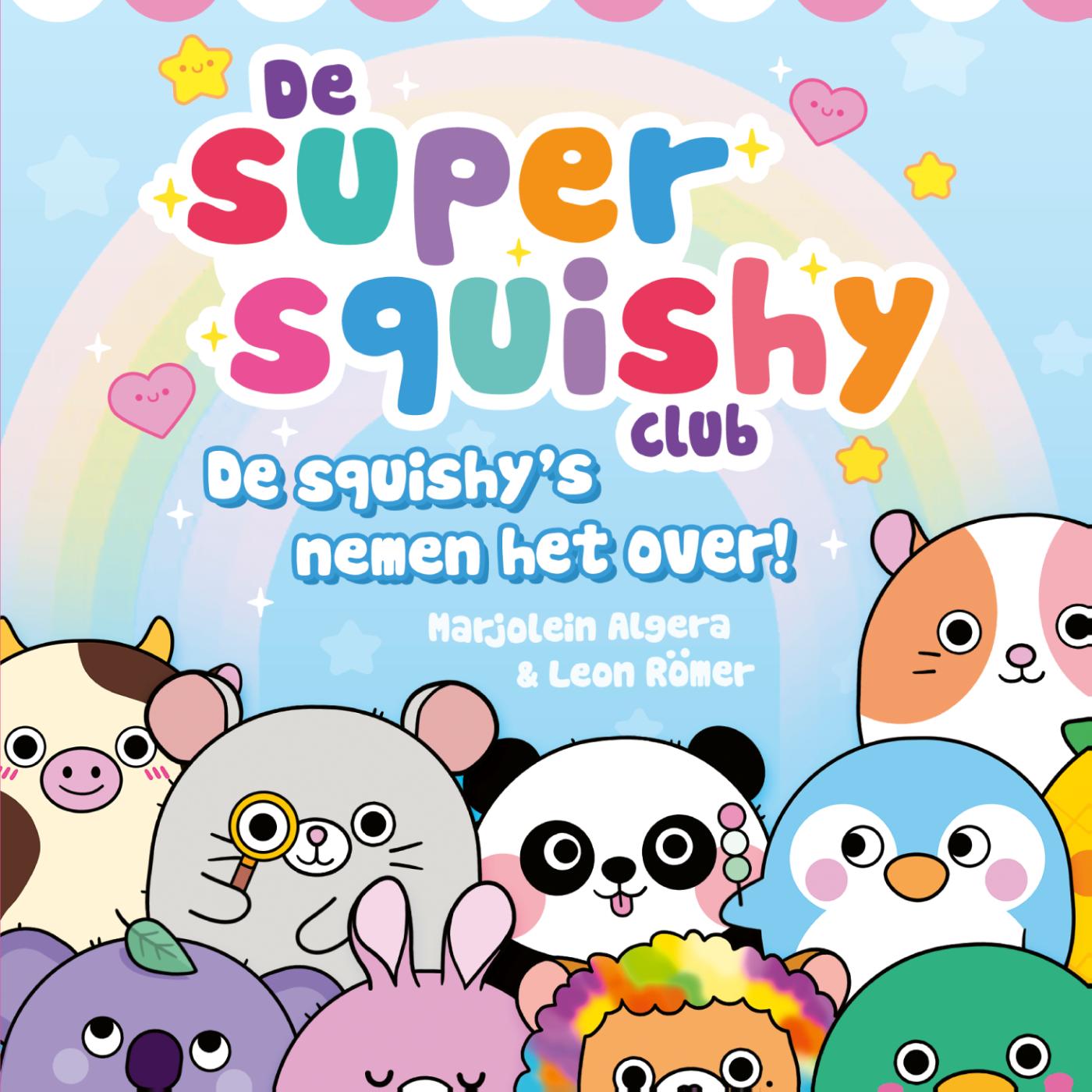Omslag van De squishy's nemen het over!