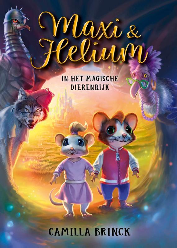 Omslag van Maxi & Helium in het magische Dierenrijk