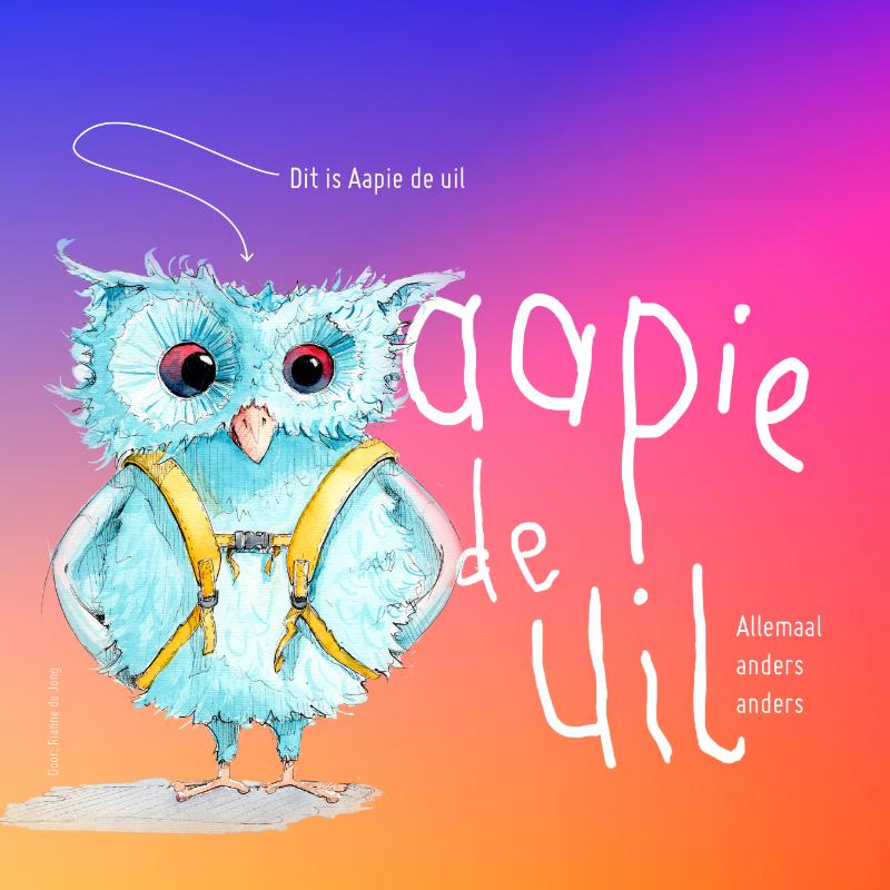 Omslag van Aapie de uil