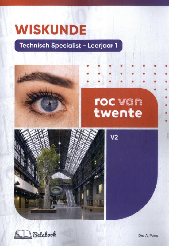 Omslag van Wiskunde Technisch Specialist