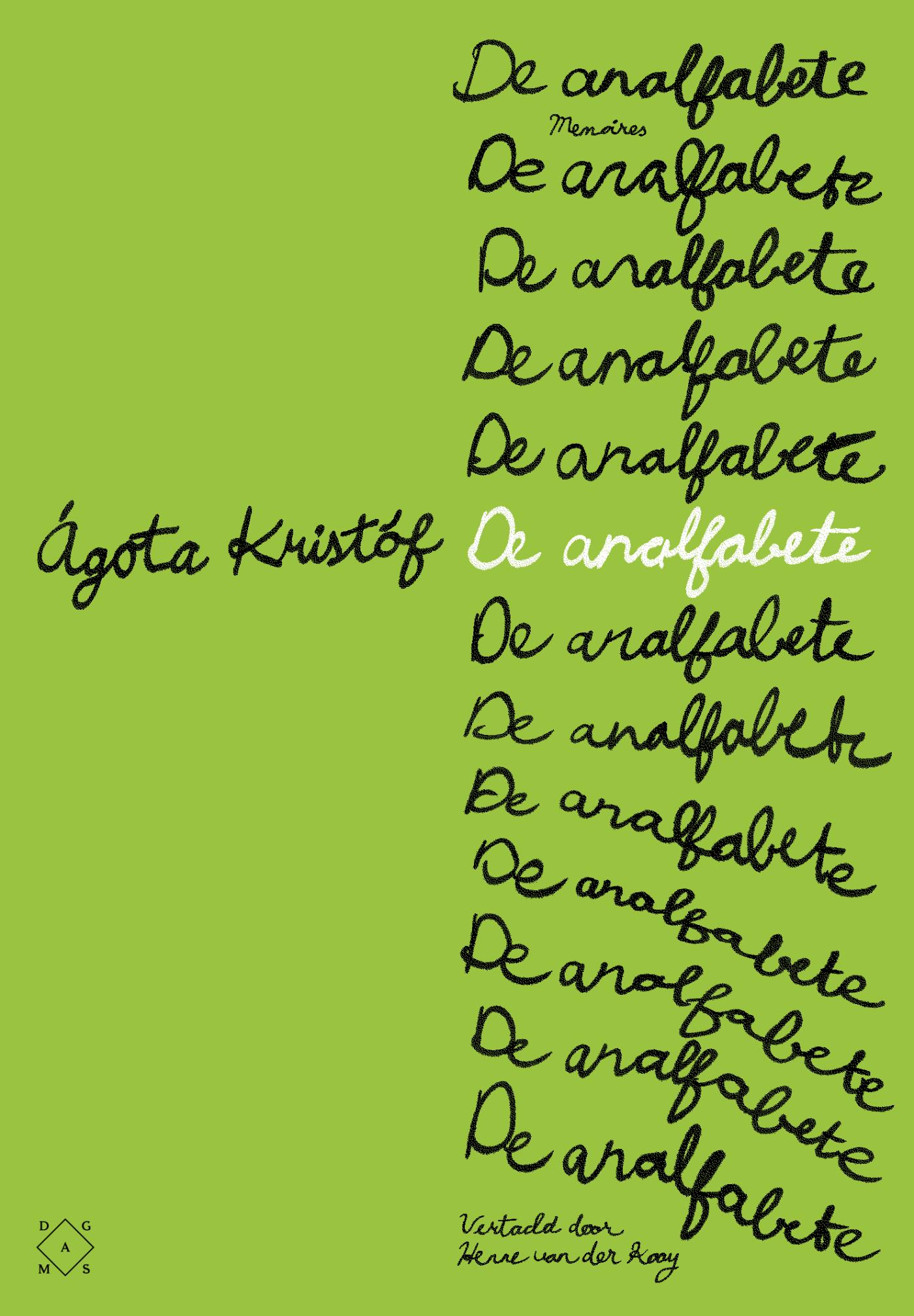 Omslag van De analfabete