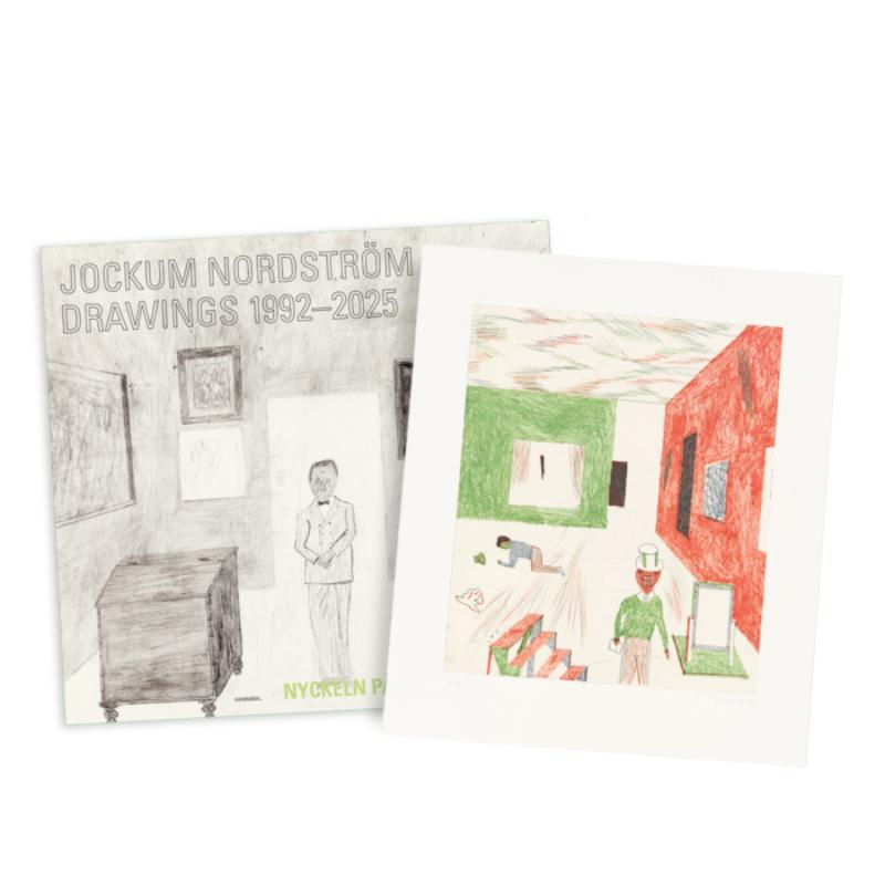 Omslag van Jockum Nordström – Drawings 1992-2025 (limited edition)