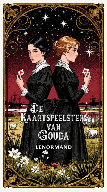 Omslag van De Kaartspeelsters van Gouda Lenormand