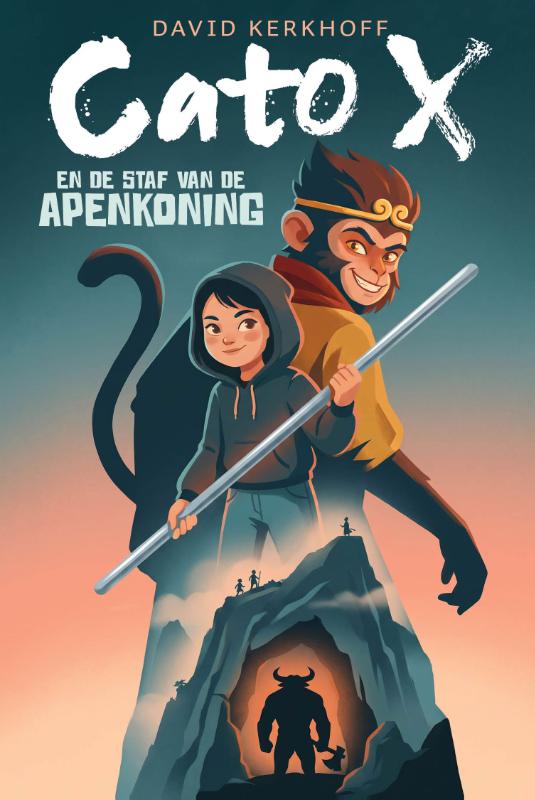 Omslag van Cato X en de staf van de Apenkoning