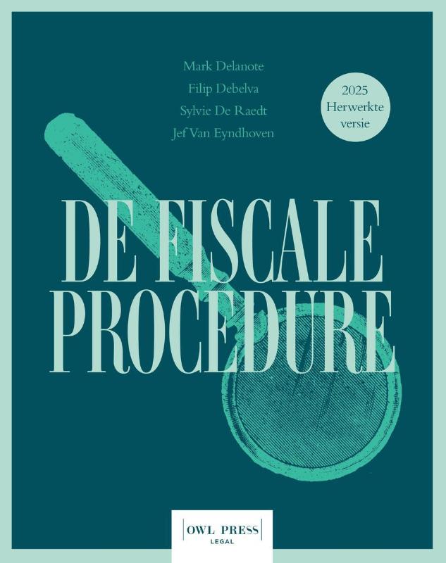 Omslag van De fiscale procedure