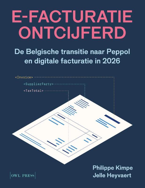 Omslag van E-facturatie ontcijferd