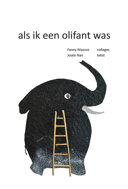 Omslag van als ik een olifant was