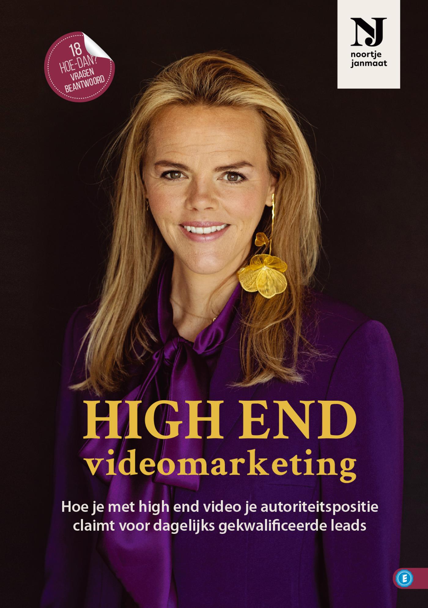 Omslag van High end videomarketing