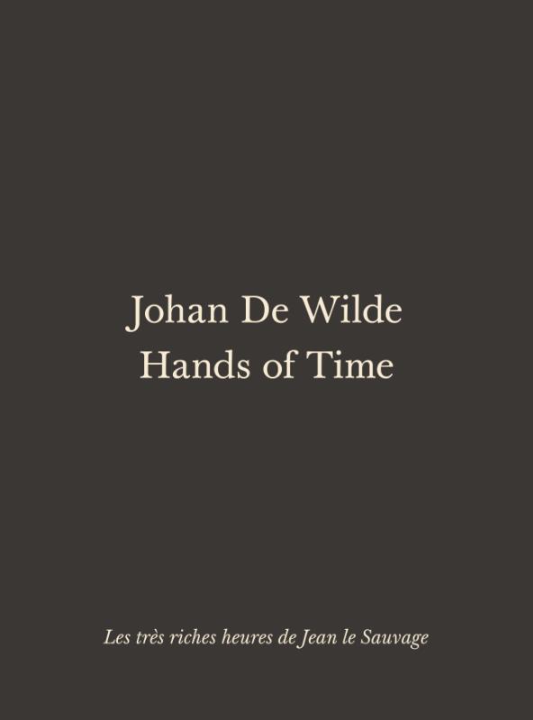 Omslag van Johan De Wilde. Hands of Time