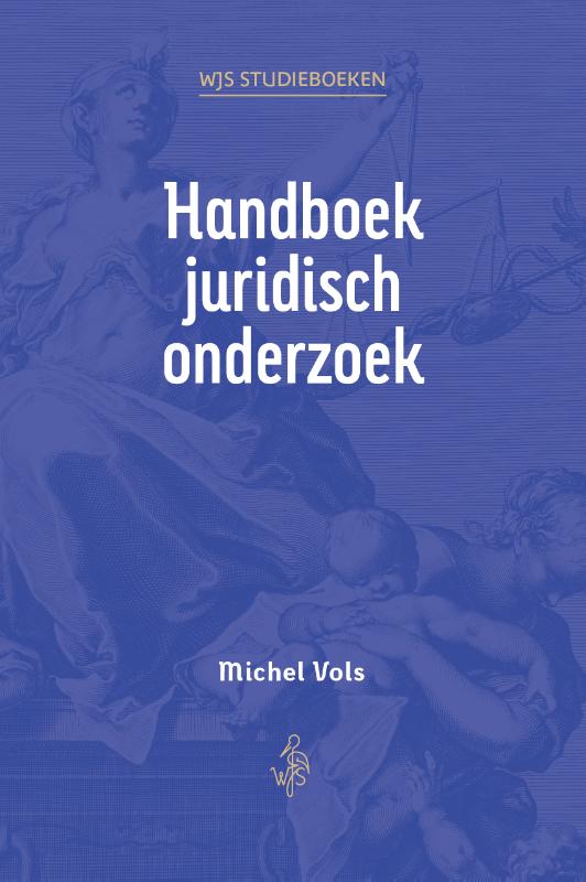 Omslag van Handboek juridisch onderzoek