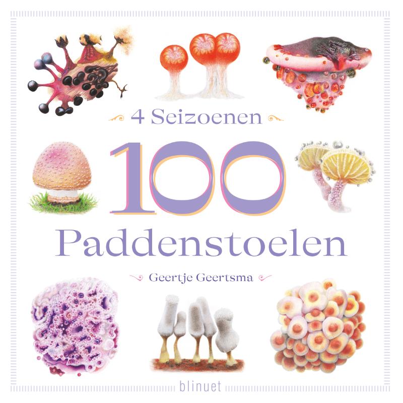 Omslag van 4 Seizoenen, 100 Paddenstoelen