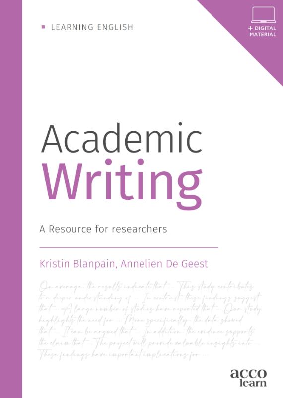 Omslag van Academic Writing