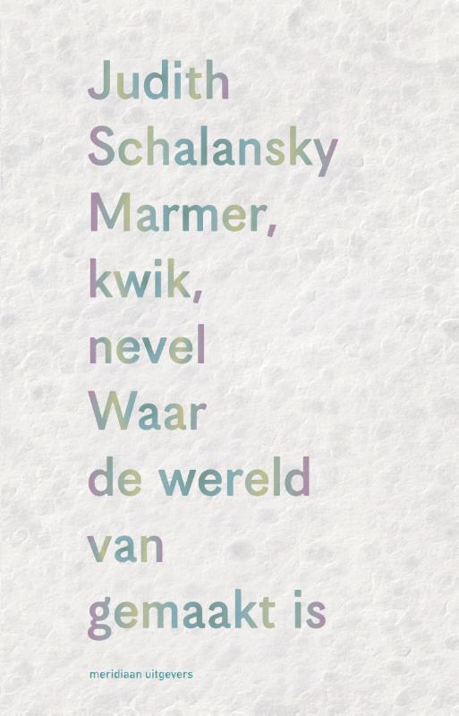 Omslag van Marmer, kwik, nevel