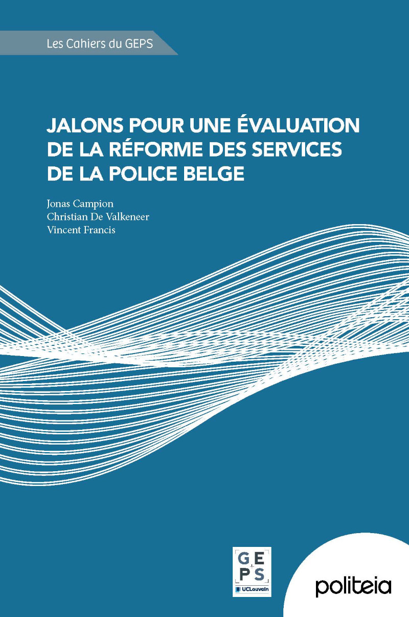 Omslag van Jalons pour une évaluation de la réforme des services de la police belge