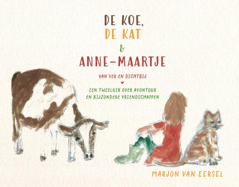 Omslag van De koe, de kat en Anne-Maartje