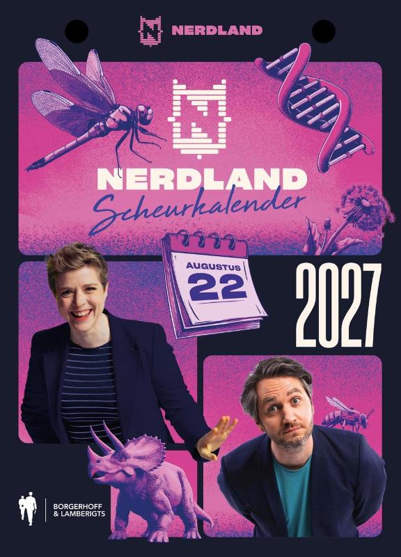 Omslag van Scheurkalender Nerdland 2027