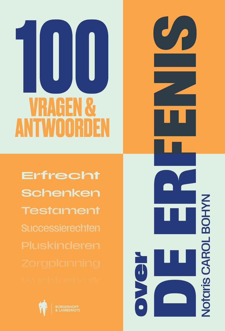 Omslag van 100 vragen en antwoorden over de erfenis
