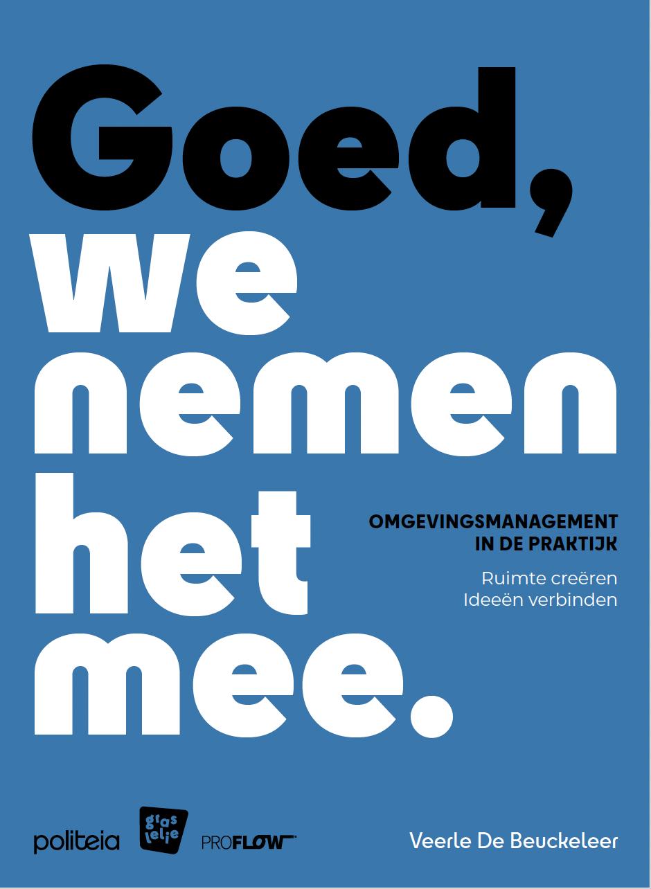 Omslag van Goed, we nemen het mee