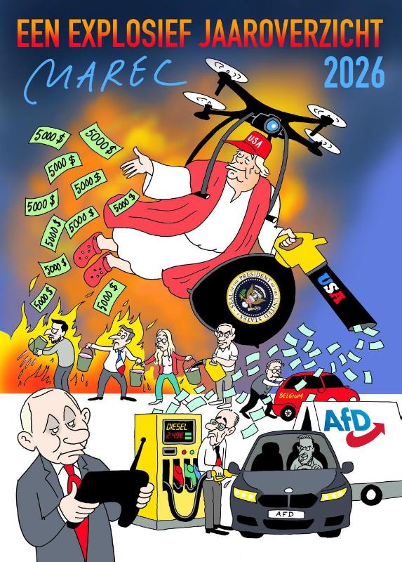 Omslag van Een explosief jaaroverzicht 2026