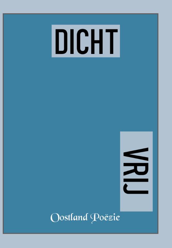 Omslag van Dicht Vrij