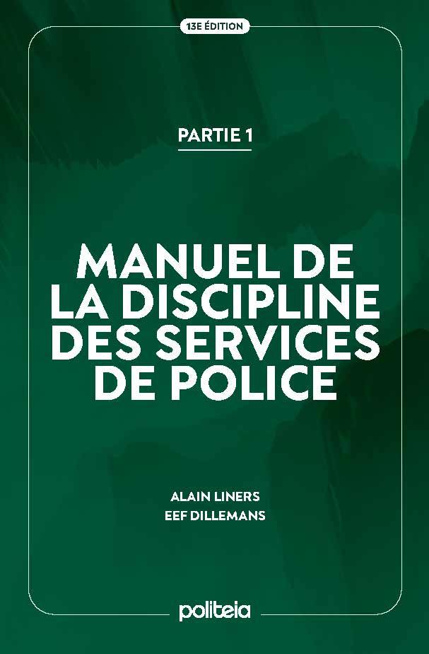 Omslag van Manuel de la discipline des services de police