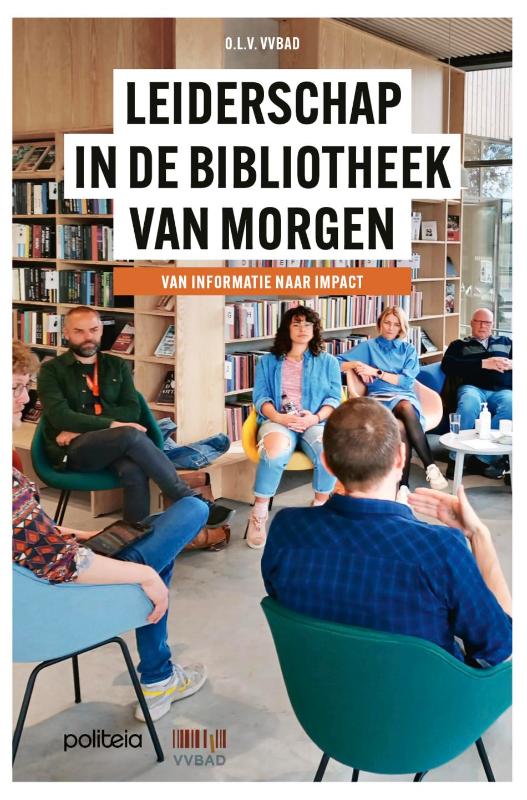 Omslag van Leiderschap in de bibliotheek van morgen
